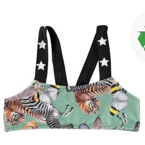Molo Naila Summer Twist Girls Bikini Top 5/6 yrs